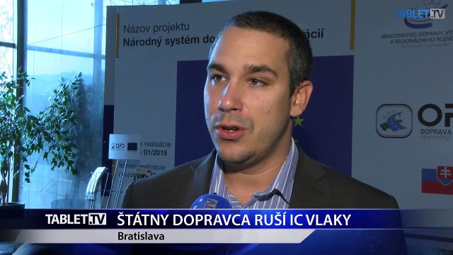 ŠTÁTNY DOPRAVCA RUŠÍ IC VLAKY