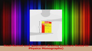 PDF Download  Heat Kernel and Quantum Gravity Lecture Notes in Physics Monographs PDF Full Ebook