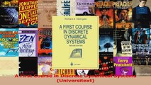 Read  A First Course in Discrete Dynamical Systems Universitext PDF Free