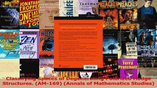 Download  Classifying Spaces of Degenerating Polarized Hodge Structures AM169 Annals of Ebook Free