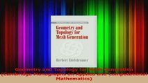 Read  Geometry and Topology for Mesh Generation Cambridge Monographs on Applied and Ebook Online