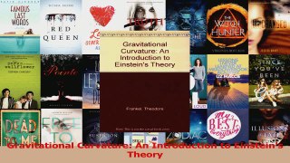 PDF Download  Gravitational Curvature An Introduction to Einsteins Theory Read Full Ebook