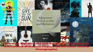 PDF Download  Quantum NonLocality and Relativity Metaphysical Intimations of Modern Physics Read Online