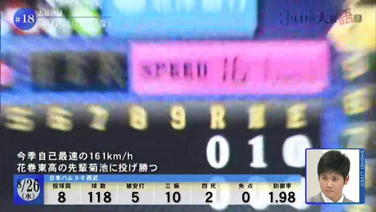 12月5日放送大谷翔平SP その2