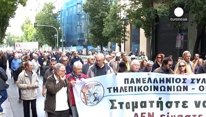Греция: профсоюзы активизирую протестную деятельность