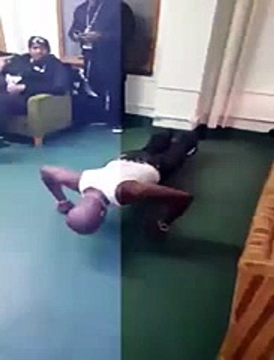 DMX do pushups