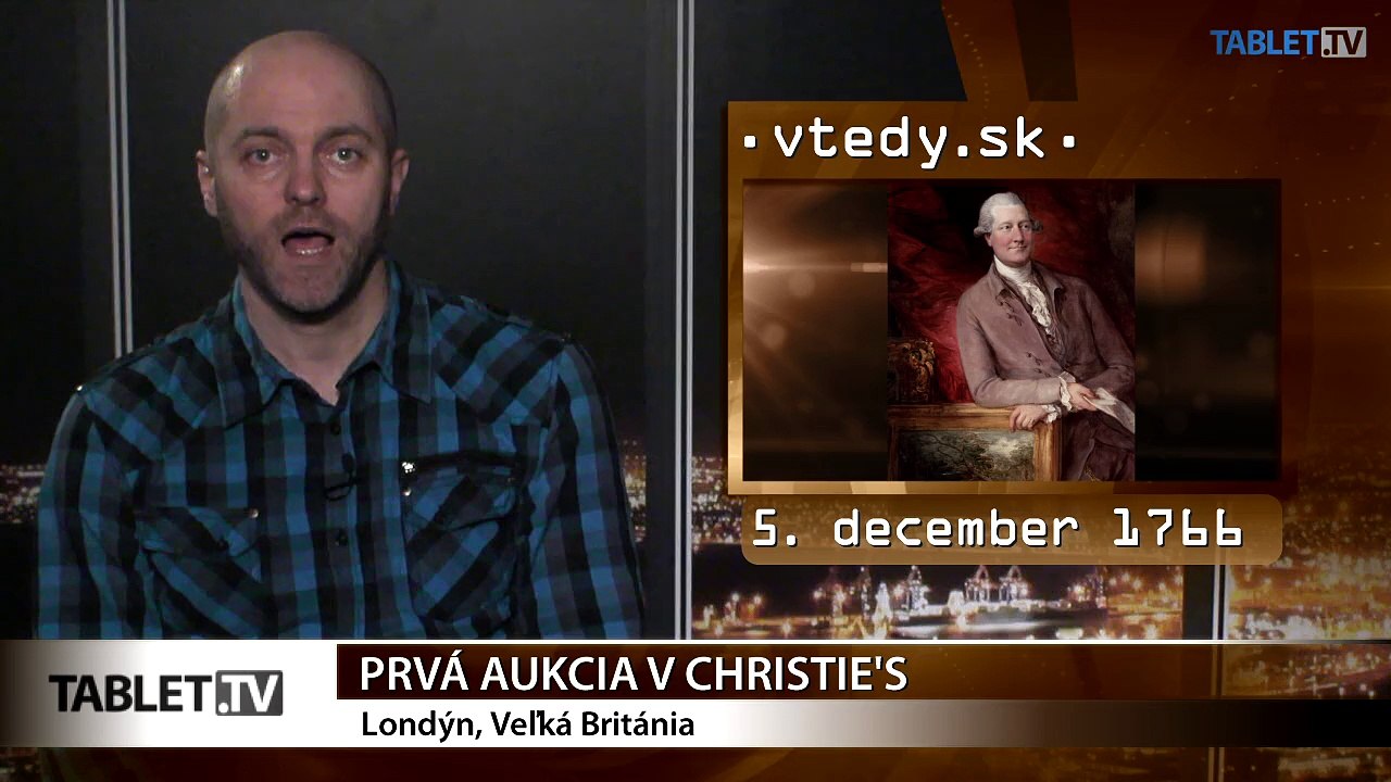 Stalo sa VTEDY: Prvá aukcia v Christie´s a koniec americkej prohibície