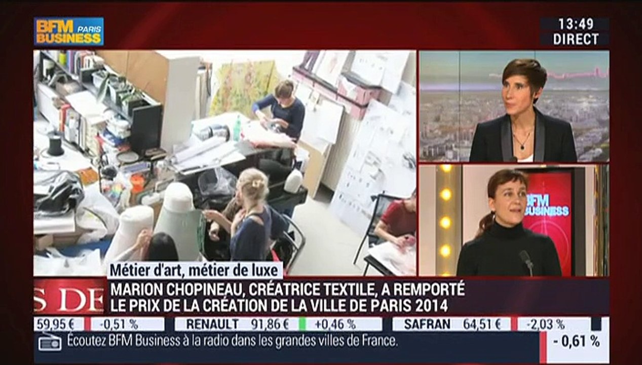 Métiers d'art, Métiers de luxe: Créatrice textile - 04/12