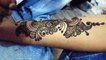 Best Arabic Mehendi 2016:How To Apply Henna Mehndi Tattoo On Hand/Designs