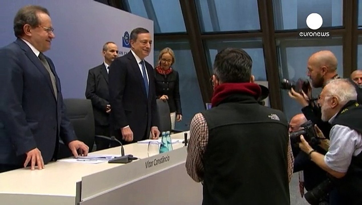 Lukewarm response as Draghi unveils ECB eurozone stimulus plan