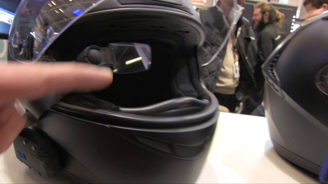 Salon moto de Paris 2015 : afficheur GPS tête haute