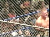 w.w. Entertainment Undertaker vs. Brock Lesnar-WWE Title (Steel Cage)- WRESTLE MANIA
