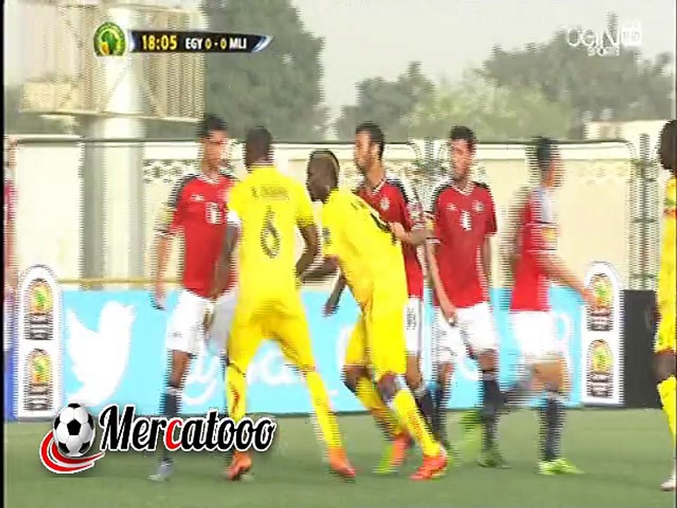 هدف مالى الاول ( مصر الأولمبى 0-1 مالي الأولمبى )  بطولة إفريقيا لأقل من 23 سنة 2015