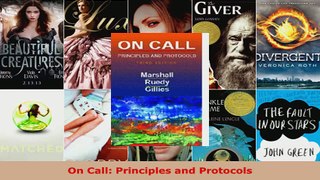 Read  On Call Principles and Protocols Ebook Free