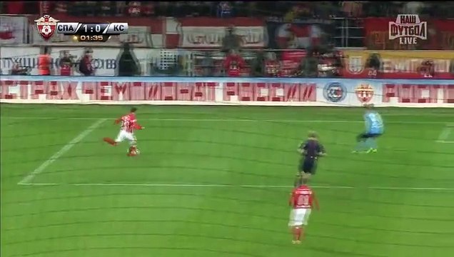 1-0 Quincy Promes Goal Russia Premier Liga - 04.12.2015, Spartak Moscow 1-0 Krylia Sovetov Samara