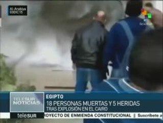Egipto: ataque con bomba molotov deja 18 muertos en El Cairo