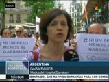 Se hacen continuas, protestas contra políticas que implementaría Macri