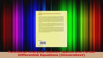 Read  Functional Analysis Sobolev Spaces and Partial Differential Equations Universitext Ebook Free