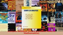 Read  Complex Analysis Undergraduate Texts in Mathematics PDF Online