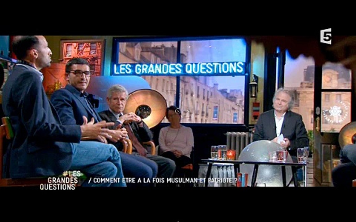 Camel Bechikh, président de l'association «Fils de France», qui promeut le patriotisme des musulmans français.