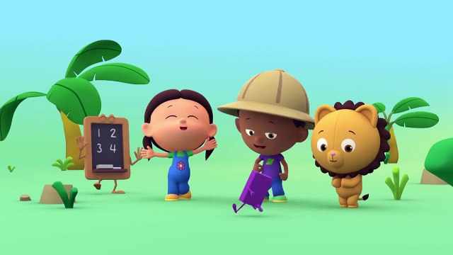 Развивающий мультик Считаем с Полой цифры для детей. Учимся считать до 6. Ищем новые фрукт