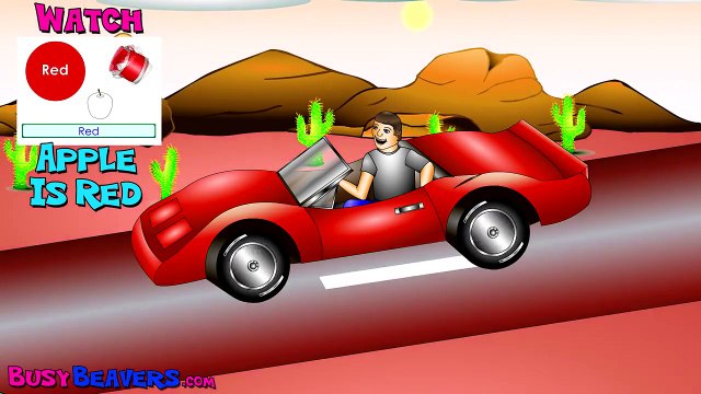 Electric Colors - (Full) Learn 4 Colours, Red, Blue, Teach Babies & Preschool Kids English