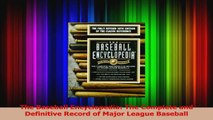 Download  The Baseball Encyclopedia The Complete and Definitive Record of Major League Baseball Ebook Online