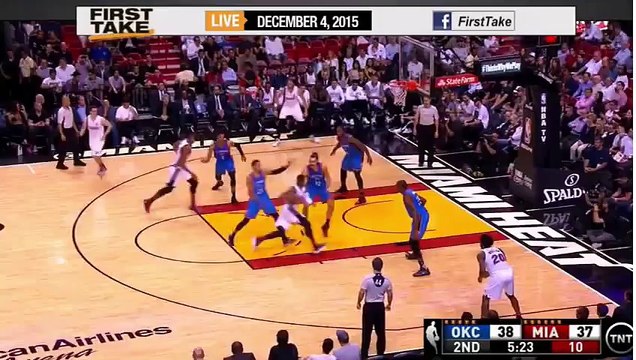 ESPN First Take - Dwyane Wade Leads Miami Heat Outlasts OKC Thunder