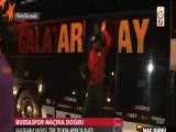 Galatasaray-Bursaspor maçı öncesi futbolcuların TT Arena'ya geliş görüntüleri. (4 Aralık 2015- GS TV)