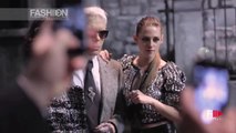 CHANEL Front Row Style Metièrs d'Art Paris in Rome 2015 2016 by Fashion Channel