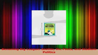 Read  Becoming Big League Seattle the Pilots and Stadium Politics Ebook Free