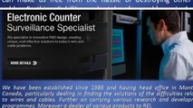 Counter surveillance equipment suppliers | Electronic Counter Surveillance