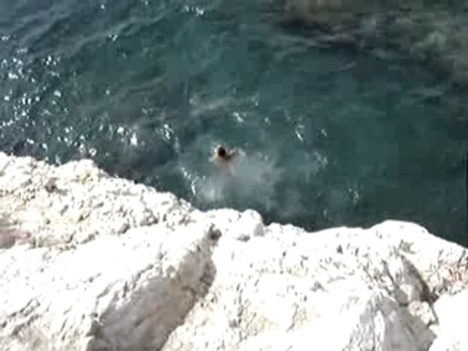 Jump in Sea