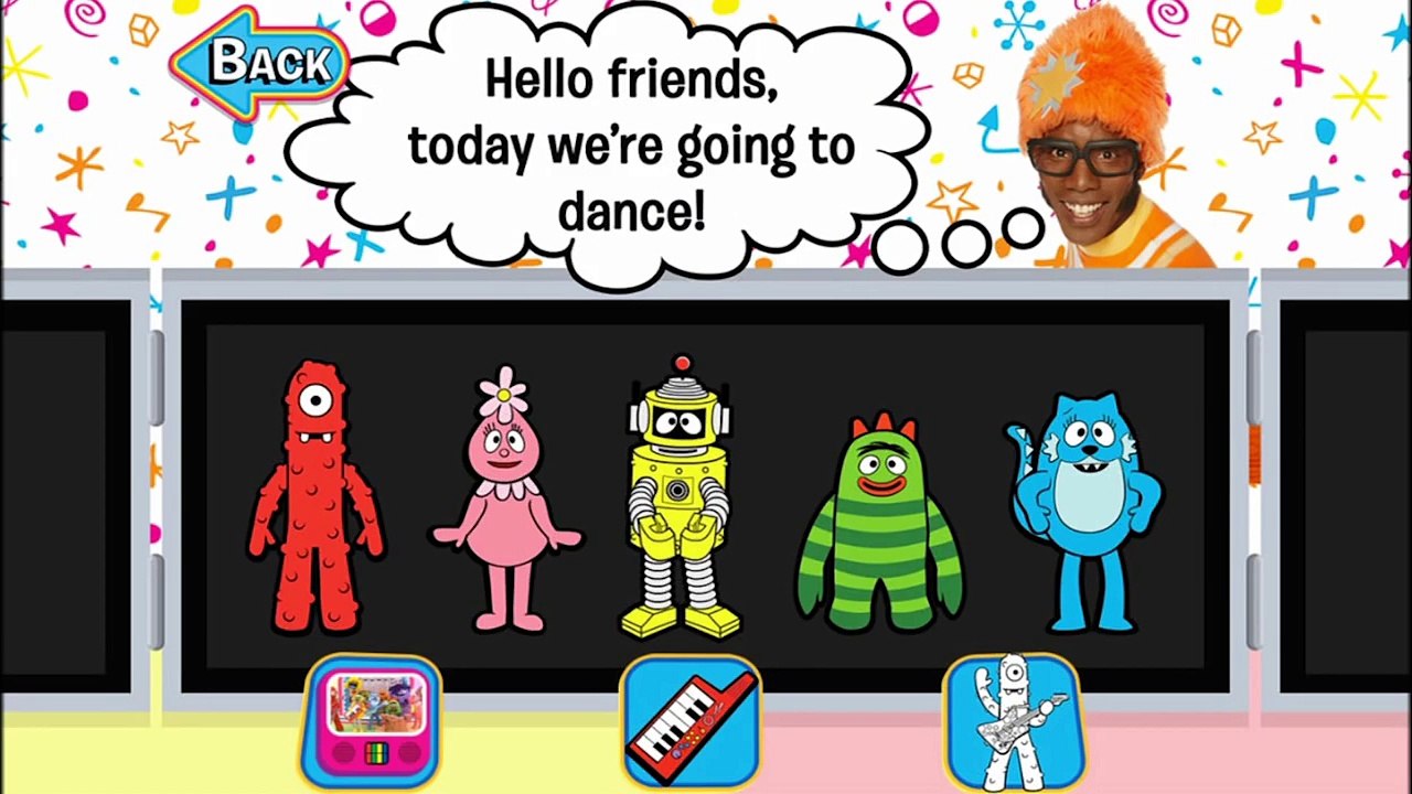 Yo Gabba Gabba Awesome Music top app demos for kids