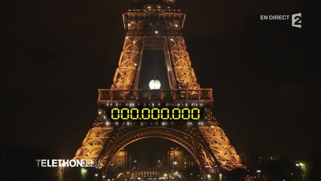 Mise à zéro du compteur du Téléthon 2015