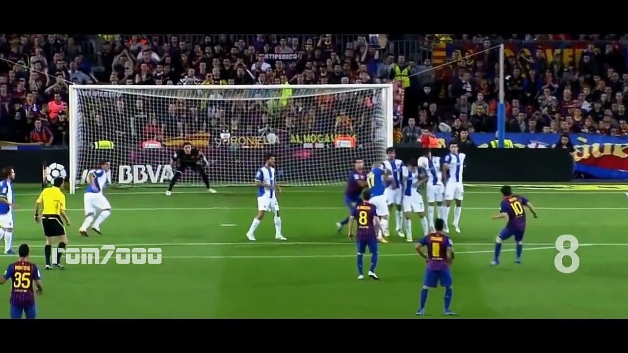 Lionel Messi vs Cristiano Ronaldo Top 10 Freekicks HD