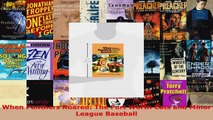 Download  When Panthers Roared The Fort Worth Cats and Minor League Baseball Ebook Online
