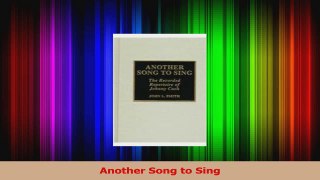 Read  Another Song to Sing Ebook Free