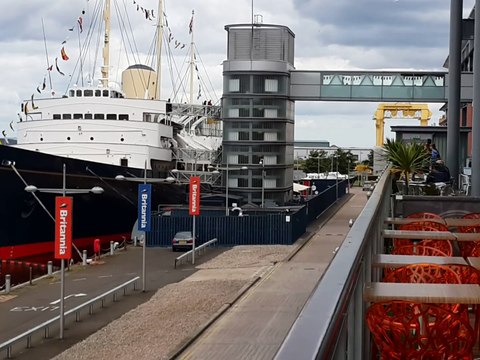 Royal Yacht Britannia - Edinburgh , Scotland