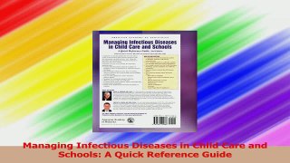 Managing Infectious Diseases in Child Care and Schools A Quick Reference Guide Download