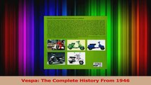 PDF Download  Vespa The Complete History From 1946 Read Online