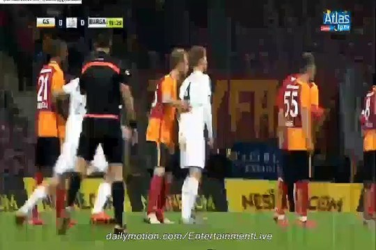 1st Half Goals & Highlights GALATASARAY 0-0 BURSA Turkey Super Lig 4.12.2015 HJD