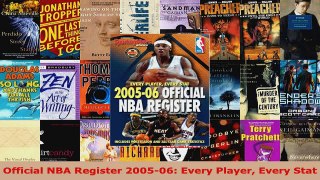 Read  Official NBA Register 200506 Every Player Every Stat Ebook Free
