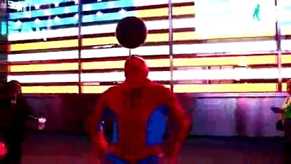 Spiderman does EPIC Freestyle Football - ft. Wass_2