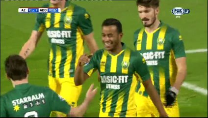 Bakker Goal - AZ Alkmaar 0-1 Den Haag - 04-12-2015 Eredivisie