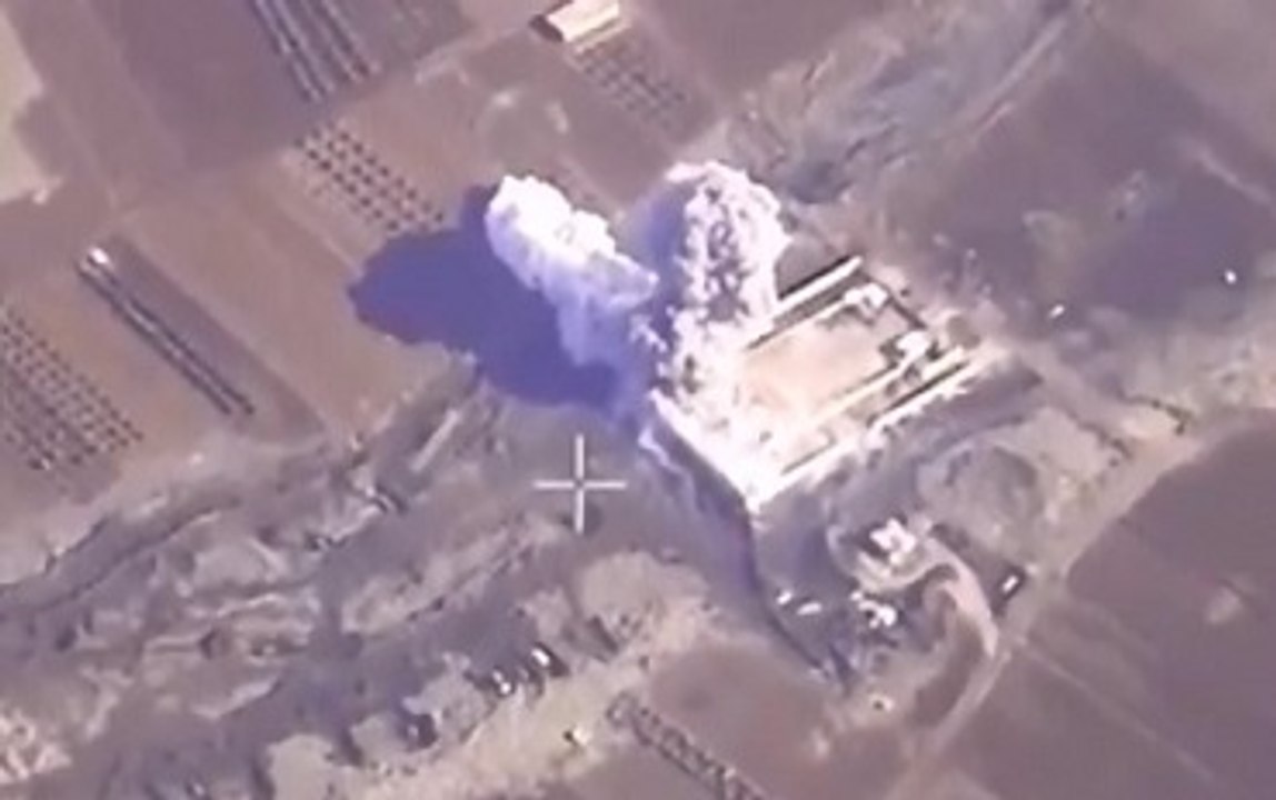 Авиаудар по базе подготовки боевиков «Джибгат ан-Нусра» в провинции АЛЕППО