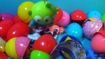 30 Surprise Eggs!!! Disney CARS MARVEL Spider Man SpongeBob HELLO KITTY PARTY ANIMALS Lps