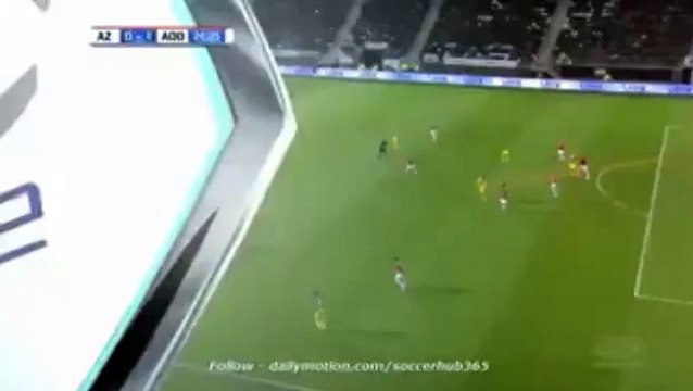 Roland Alberg Big Chance _ AZ Alkmaar 0-1 ADO Den Haag - 03.12.2015 HD
