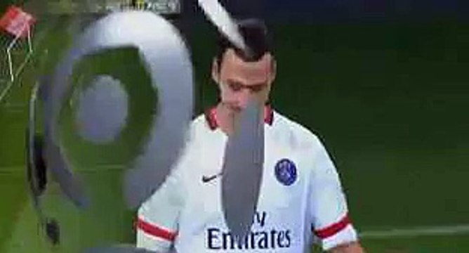 Zlatan Ibrahimovic Amazing Skills | Nice v. PSG - France Ligue 1 04-12-2015