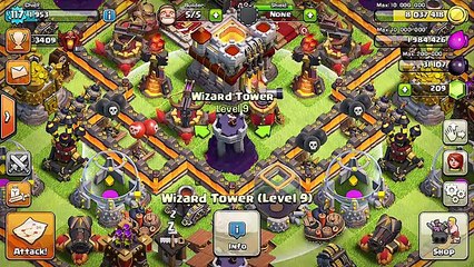 Clash Of Clans - NEW WIZARD TOWER!! & NEW STORAGE LVL 12 ( Laboratory New lvl also!!)